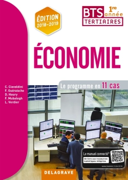 Bertrand.pt - Économie ; Bts Tertiaires 1re Année ; Le Programme En 11 Cas ; Pochette Élève (Édition 2018/2019)