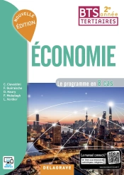 Économie ; Bts Tertiaires 2e Année ; Pochette Élève ; Le Programme En 8 Cas (Édition 2017)
