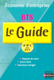 Économie D'Entreprise ; Bts Tertiaire ; Cours Et Exercices Corrigés