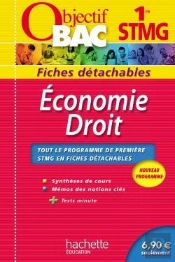 Economie-Droit ; 1ere Stmg ; Fiches Detachables
