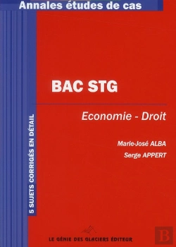 Bertrand.pt - Économie/Droit ; Bac Stg ; Annales Et Études De Cas
