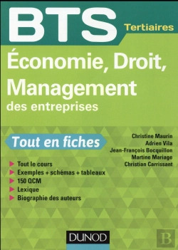 Bertrand.pt - Économie, Droit, Management Des Entreprises ; Bts