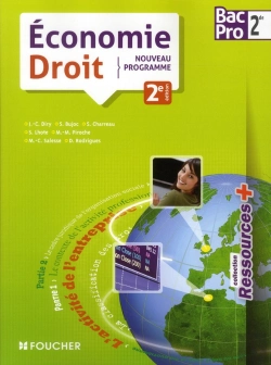 Bertrand.pt - Economie - Droit Seconde Bac Pro 2e Edition