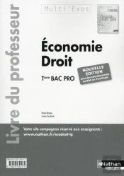 Economie-Droit Term Bac Pro Professeur (Multi'Exos) 2016