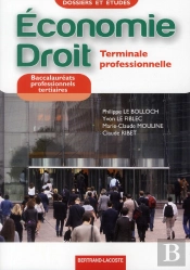 Economie-Droit Terminale Pro Tertiaire-Dossiers Et Etudes