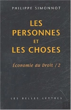 Bertrand.pt - Economie Du Droit T.2 ; Les Personnes Et Les Choses