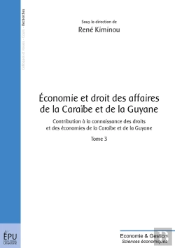 Bertrand.pt - Économie Et Droit Des Affaires De La Caraïbe Et De La Guyane Tome 3