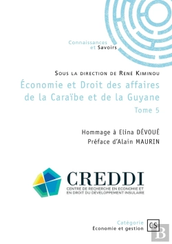 Bertrand.pt - Économie Et Droit Des Affaires De La Caraïbe Et De La Guyane - Tome 5