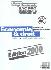 Economie Et Droit Terminale Professionnelle Livre De L'Eleve 2001