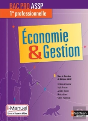 Economie Et Gestion 1ere Professionnelle Bac Pro Assp Livre + Licence Eleve 2015