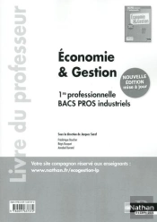 Economie Et Gestion 1ere Professionnelle Bacs Pros Industriels Professeur 2015
