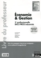 Economie Et Gestion 2eme Professionnelle  - Bacs  Pros Industriels Professeur 2014