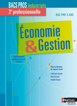 Bertrand.pt - Économie Et Gestion ; 2nde Bac Pro ; Livre De L'Élève (Édition 2009)