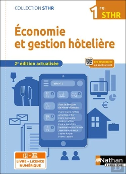 Bertrand.pt - Économie Et Gestion Hôtelière : 1re Sthr : Livre + Licence Élève (Édition 2022)