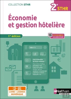 Bertrand.pt - Économie Et Gestion Hôtelière : 2de Sthr : Livre + Licence Élève (Édition 2022)