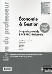 Economie Et Gestion Term Pro Bacs Pros Industriels Professeur 2016