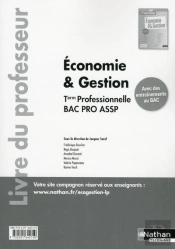 Economie Et Gestion Term Professionnelle Bac Pro Assp Professeur 2016