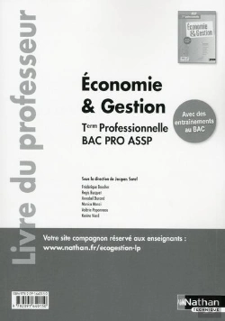 Bertrand.pt - Economie Et Gestion Term Professionnelle Bac Pro Assp Professeur 2016