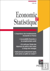 Economie Et Statistique/ Economics And Statistics - Economie Et Statistique N 450