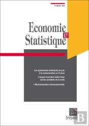 Economie Et Statistique/ Economics And Statistics - Economie Et Statistique N 460-461