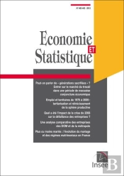 Economie Et Statistique/ Economics And Statistics - Economie Et Statistique N  462-463