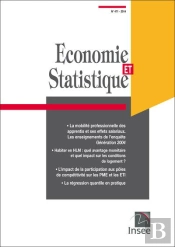 Economie Et Statistique/ Economics And Statistics - Economie Et Statistique N 471
