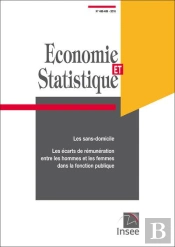 Economie Et Statistique/ Economics And Statistics - Economie Et Statistique N  488-489