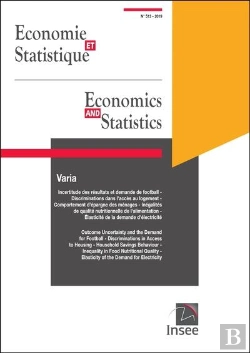 Bertrand.pt - Economie Et Statistique/ Economics And Statistics N  513