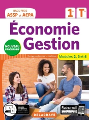 Économie-Gestion ; 1re Terminale Bac Pro Assp Et Aepa ; Pochette Élève (Édition 2020)