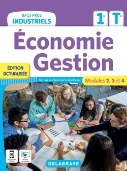 Bertrand.pt - Économie-Gestion : 1re, Terminale Bacs Pros Industriels ; Pochette De L'Élève (Édition 2022)