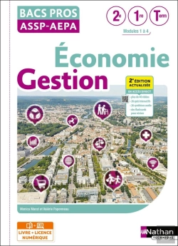 Bertrand.pt - Économie-Gestion - 2de/1re/Term Bac Pro Assp/Aepa - Éd. 2025 - Livre + Licence