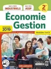 Économie, Gestion ; 2de Bac Pro ; Modules 1 Et 2 ; Pochette De L'Élève (Édition 2019)