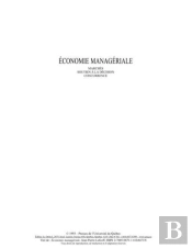 Économie Managériale ; Marchés, Soutien À La Décision, Concurrence
