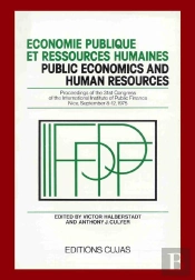 Économie Publique Et Ressources Humaines ; 31e Congrès Nice 1975