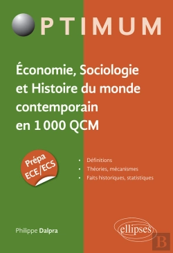 Bertrand.pt - Économie, Sociologie Et Histoire Du Monde Contemporain En 1000 Qcm. Prépa Ece/Ecs