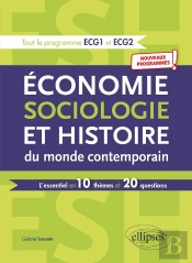 Économie, Sociologie Et Histoire Du Monde Contemporain ; L'Essentiel En 10 Thèmes Et 20 Questions
