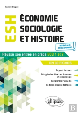 Bertrand.pt - Économie, Sociologie Et Histoire Du Monde Contemporain : Réussir Son Entrée En Prépa Ecg1 Et 2 En 30 Fiches