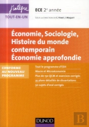 Economie, Sociologie, Histoire Des Societes Contemporaines. Economie Approfondie. 2e Annee