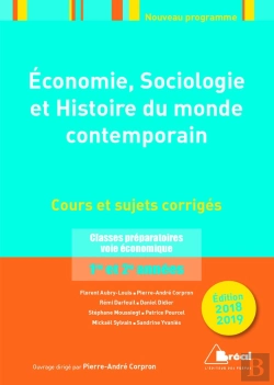Bertrand.pt - Economie, Sociologie, Histoire Du Monde Contemporain 2018-2019