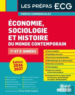 Bertrand.pt - Économie, Sociologie, Histoire Du Monde Contemporain 2026-2027 : 1re Et 2e Années
