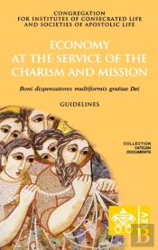 Economy At The Service Of The Charism And Mission. Boni Dispensatores Multiformis Gratiae Dei