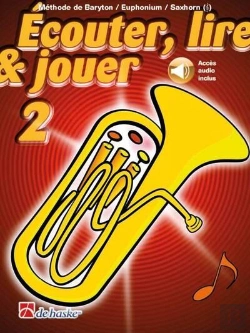 Bertrand.pt - Écouter, Lire & Jouer Tome 2 : Méthode De Baryton/Euphonium/Saxhorn (Clé De Sol)