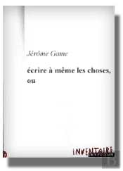 Ecrire A Meme Les Chose, Ou