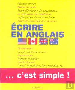 Bertrand.pt - Ecrire En Anglais, C'Est Simple