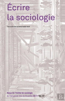 Bertrand.pt - Ecrire La Sociologie - Revue De L'Institut De Sociologie