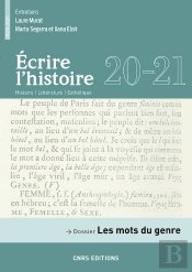 Ecrire L'Histoire N 20. Les Mots Du Genre