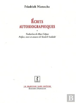 Bertrand.pt - Ecrits Autobiographiques Suivi De L'Invention D'Une Singularite (Postface)