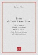 Écrits De Droit International