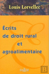 Écrits De Droit Rural Et Agroalimentaire