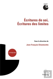Ecritures De Soi,Ecritures Des Limites